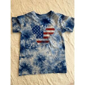Disney XS (4) Mickey Mouse Tie Dye Shirt